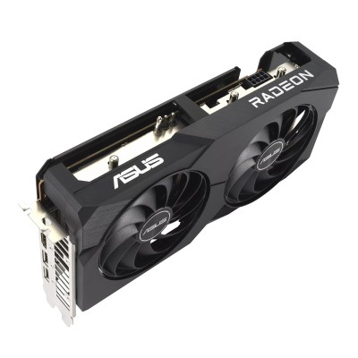 Відеокарта ASUS Radeon RX 7600 8GB GDDR6 DUAL OC EVO DUAL-RX7600-O8G-EVO (90YV0LD0-M0NA00)