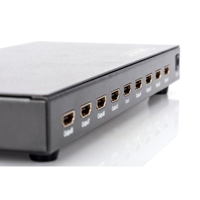 Відеосплітер DIGITUS HDMI (INx1 - OUTx8) (DS-43302) Відеосплітер DIGITUS HDMI (INx1 - OUTx8) (DS-43302)