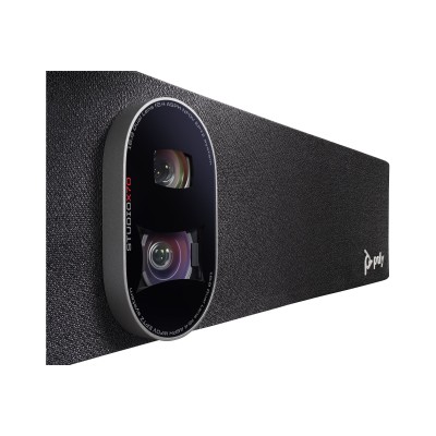 Відеотермінал Poly Studio X70, 4K, Poly Video OS, сертифікати Microsoft Teams, Zoom, сірий (83Z51AA)