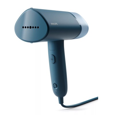 Відпарювач Philips компактний 3000 Series, 1000Вт, 100мл, постійна пара - 20гр, складана ручка, синій (STH3000/20)