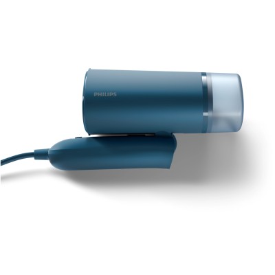 Відпарювач Philips компактний 3000 Series, 1000Вт, 100мл, постійна пара - 20гр, складана ручка, синій (STH3000/20)