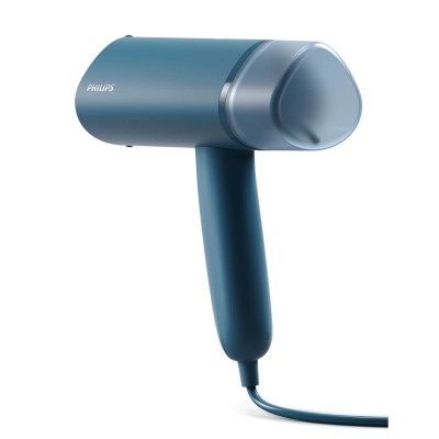 Відпарювач Philips компактний 3000 Series, 1000Вт, 100мл, постійна пара - 20гр, складана ручка, синій (STH3000/20)