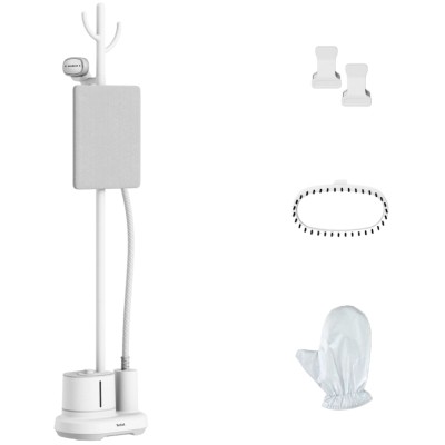 Відпарювач Tefal вертикальний Origin Home, 2000Вт, 1400мл, 42г/хв, білий (IT3280E1)