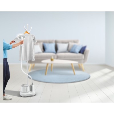 Відпарювач Tefal вертикальний Origin Home, 2000Вт, 1400мл, 42г/хв, білий (IT3280E1)