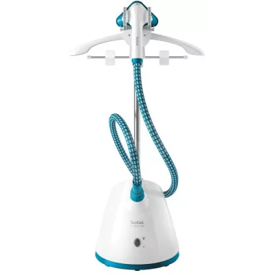 Відпарювач Tefal вертикальний Pro Style One, 1800Вт, 1500мл, постійна пара - 37гр, нерж. сталь, біло-голубий (IT2460E0)