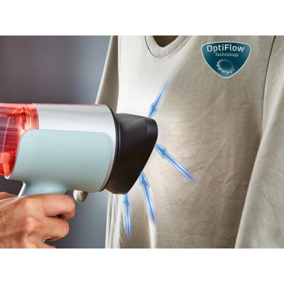 Відпарювач Tefal компактний AeroSteam, 1400Вт, 100мл, постійна пара - 20гр, світло-зелений (DT9814F0)