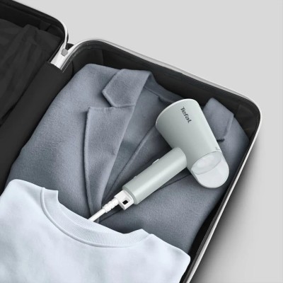Відпарювач Tefal компактний Origin Travel, 1200Вт, 70мл, постійна пара - 20гр, металева підошв., білий (DT1034E1)