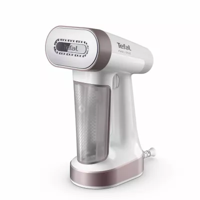 Відпарювач Tefal компактний Pure Force 2в1, 1800Вт, 180мл, постійна пара - 35гр, керам. підошва, білий (DT8720E0)