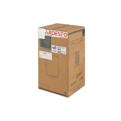 Водонагрівач електр. ARDESTO NEU NTS 100 V 1.5K EU2 круглий, 100л, 1,5кВт, мех. кер-ння, C, Італія, білий