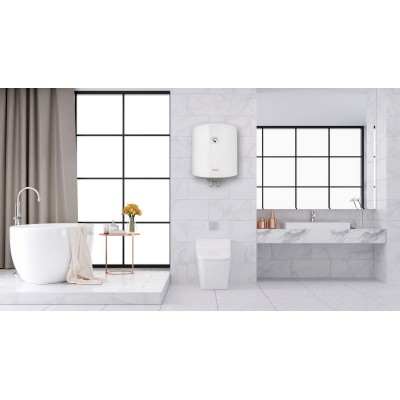 Водонагрівач електр. ARDESTO NEU NTS 50 V 1.5K EU2 круглий, 50л, 1,5кВт, мех. кер-ння, C, Італія, білий