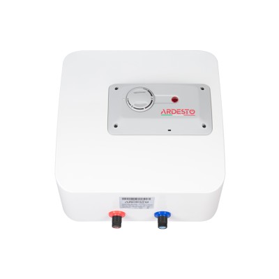 Водонагрівач електр. ARDESTO компакт, 10л, 1,2кВт, монтаж над мийкою, мех. кер-ння, A, Італія, білий (3100839)