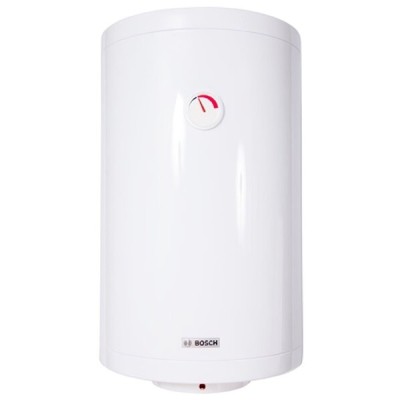 Водонагрівач електр. BOSCH круглий Tronic 2000, 100л, 2кВт, мех. кер-ння, C, білий (7736506092)