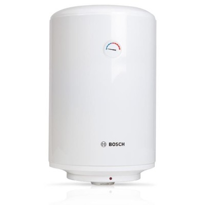 Водонагрівач електр. BOSCH круглий Tronic 2000, 80л, 2кВт, мех. кер-ння, C, білий (7736506091)