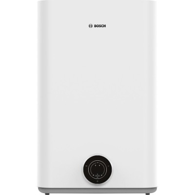 Водонагрівач електр. BOSCH плаский слім Tronic 3500, 100л, 1.5кВт, ун. монтаж, електр. кер-ння, B, білий (7736507294)