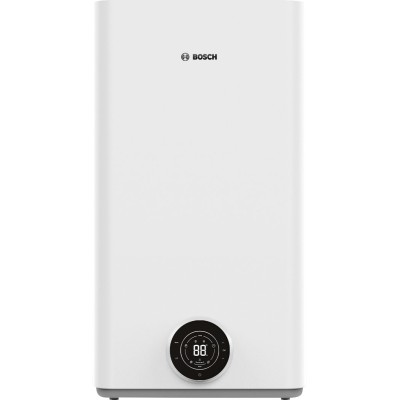 Водонагрівач електр. BOSCH плаский слім Tronic 4500, 100л, 1.5кВт, ун. монтаж, електр. кер-ння, B, білий (7736507299)