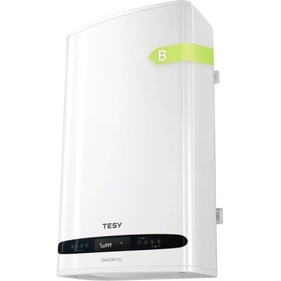 Водонагрівач електр. TESY Bellislimo Cloud плаский GCR 802722 E31 ECW Wi-Fi, 80л, 2,2кВт, ун. монтаж, електр. кер-ння, B, білий