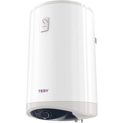 Водонагрівач електр. TESY Modeco Ceramic S круглий із теплообмінником GCV6S 804724D C21 TS2RCP, 80л, 2,4кВт, сухий тен, мех. кер