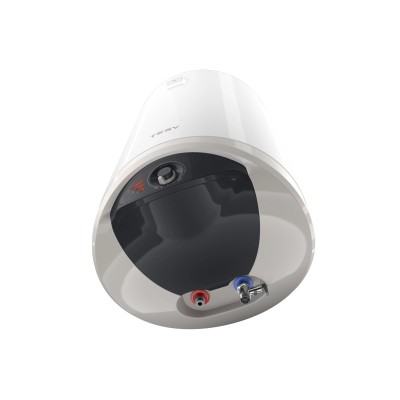 Водонагрівач електр. TESY Modeco Ceramic круглий із теплообмінником GCV9SL 1004724D C21 TS2RCP, 100л, 2,4кВт, сухий тен, мех. ке