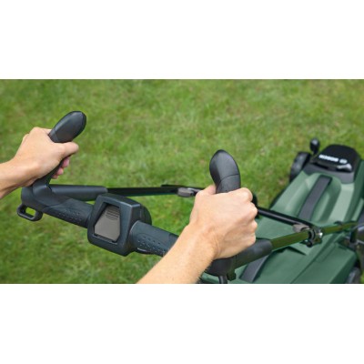 Газонокосарка акумуляторна Bosch CityMower 18V-32-300 18В акб 1х4А·год 34см 31л 30-60мм 9.4кг