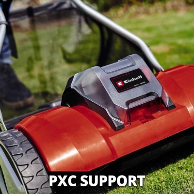 Газонокосарка акумуляторна Einhell PXC GE-HM 18/38 Li 38см 45л 14-38мм 10.5кг (без АКБ та ЗП)