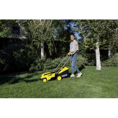 Газонокосарка акумуляторна Karcher LMO 18-36 Battery 18В 36см 30-70мм (без АКБ та ЗП)