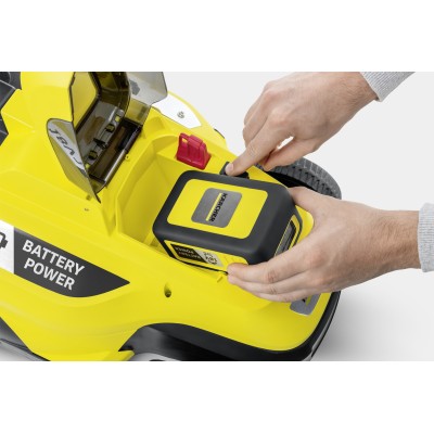 Газонокосарка акумуляторна Karcher LMO 18-36 Battery 18В 36см 30-70мм (без АКБ та ЗП)