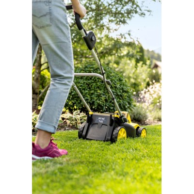 Газонокосарка акумуляторна Karcher LMO 34-18 Dual 18В 34см 25-60мм