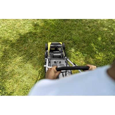 Газонокосарка акумуляторна Karcher LMO 4-18 Dual 18В акб 1х5А·год 37см 25-65мм