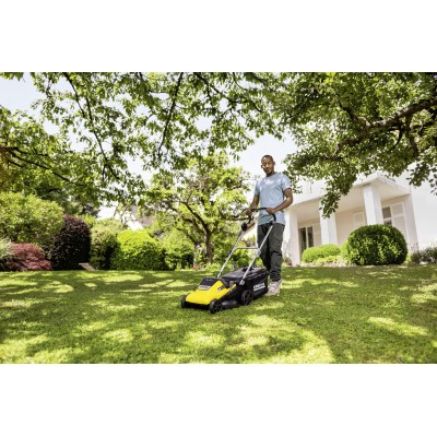 Газонокосарка акумуляторна Karcher LMO 4-18 Dual 18В акб 1х5А·год 37см 25-65мм