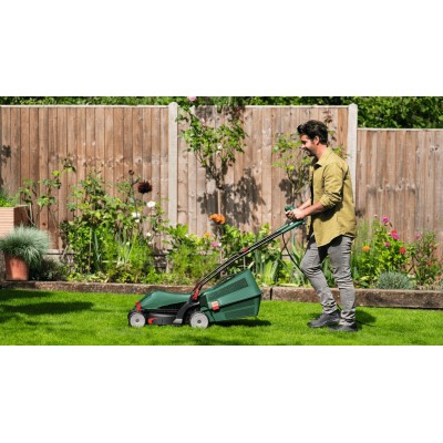 Газонокосарка мережева Bosch UniversalRotak 37-555 1400Вт 37см 40л 27-50мм 15.5кг