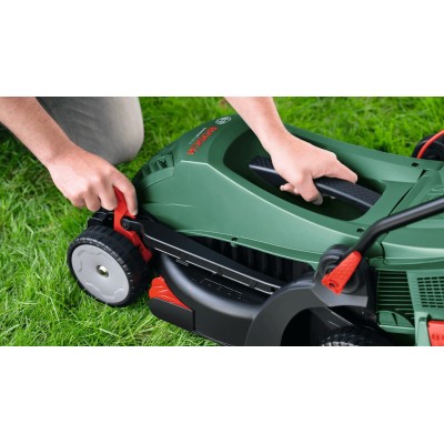 Газонокосарка мережева Bosch UniversalRotak 37-555 1400Вт 37см 40л 27-50мм 15.5кг