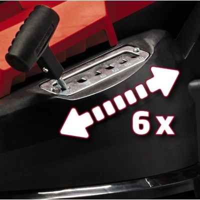 Газонокосарка мережева Einhell GC-EM 1800/43 1800Вт 43см 50л 20-65мм 12.2кг