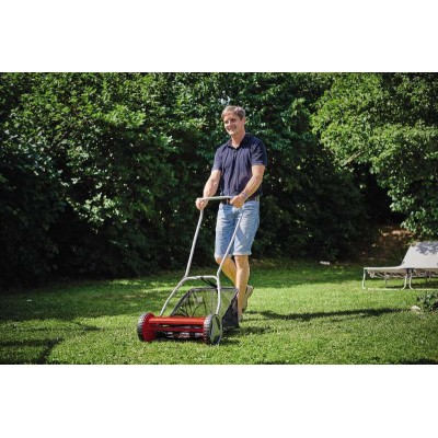 Газонокосарка механічна Einhell GC-HM 400 40см 27л 13-37мм 7.5кг