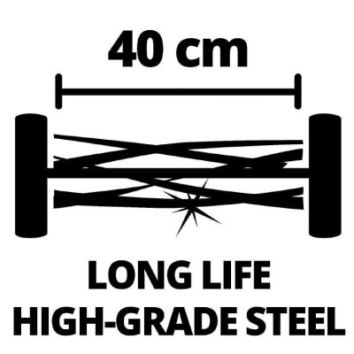 Газонокосарка механічна Einhell GC-HM 400 40см 27л 13-37мм 7.5кг