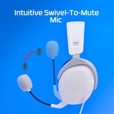 Гарнітура HyperX Cloud Stinger 2 PS4/PS5, mini-jack, біло-синій (75X29AA)