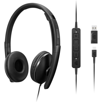 Гарнітура Lenovo Wired ANC Headset Gen 2 (Teams) (4XD1M45627)