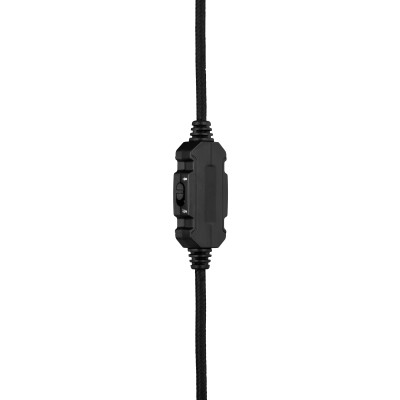 Гарнітура ігрова 2E GAMING HG340, mini-jack/dual 3.5mm, RGB, 2м, чорний (2E-HG340BK)