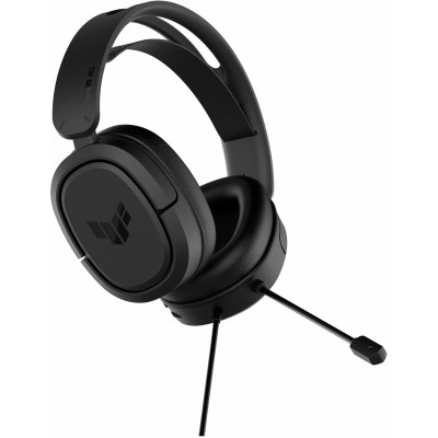 Гарнітура ігрова ASUS TUF Gaming H1 7.1, mini-jack/dual 3.5мм, 1.2м/1.2м, чорний (90YH03A2-B1UA00)