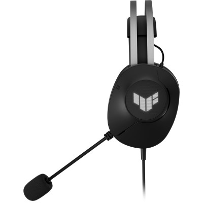 Гарнітура ігрова ASUS TUF Gaming H1 GEN II, USB-A, 2м., чорний (90YH044B-BHUA00)