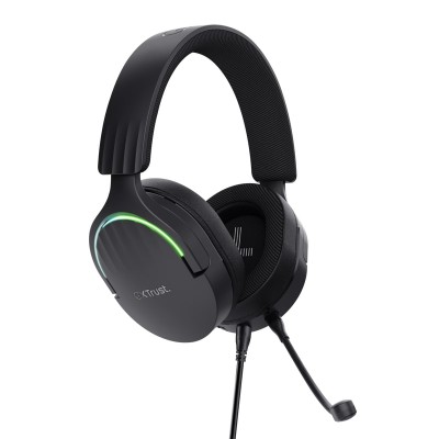 Гарнітура ігрова Trust GXT 490 FAYZO, 7.1, USB-A, 2м, чорний