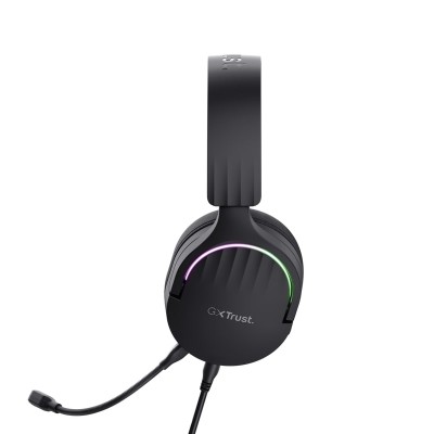 Гарнітура ігрова Trust GXT 490 FAYZO, 7.1, USB-A, 2м, чорний