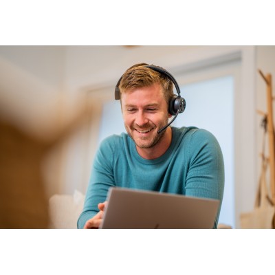 Гарнітура комп'ютерна моно On-ear Poly Voyager 4310-M з адаптером BT700, USB-A, Bluetooth, всеспрямований, Acoustic fence, серти