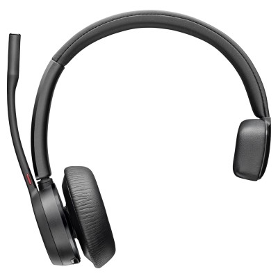 Гарнітура комп'ютерна моно On-ear Poly Voyager 4310-M з адаптером BT700, USB-A, Bluetooth, всеспрямований, Acoustic fence, серти