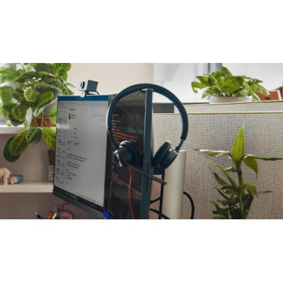 Гарнітура комп'ютерна стерео On-ear Poly Blackwire 3225 HS, USB-A, 3.5 мм, всеспрямований, чорний (80S11AA)