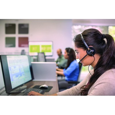 Гарнітура комп'ютерна стерео On-ear Poly EncorePro 520, Quick Disconnect, всеспрямований, чорний (783P7AA)