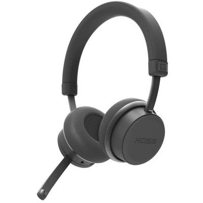 Гарнітура комп'ютерна стерео Over-Ear Koss CS340iBT QZ, Wireless, Uni Mic, Чорний (197196.101)
