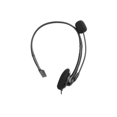 Гарнітура ПК моно On-ear 2E CH11 USB, omni-mic, 2м, чорний (2E-CH11MU)