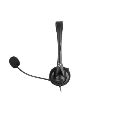 Гарнітура ПК моно On-ear 2E CH11 USB, omni-mic, 2м, чорний (2E-CH11MU)