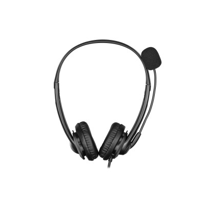Гарнітура ПК стерео On-ear 2E CH11 USB, omni-mic, 2м, чорний (2E-CH11SU)