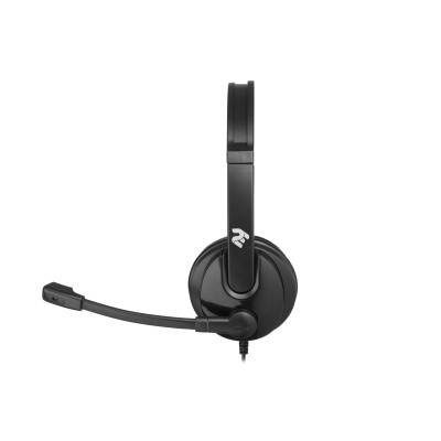 Гарнітура ПК стерео On-ear 2E CH12 USB, omni-mic, 2м, чорний (2E-CH12SU)